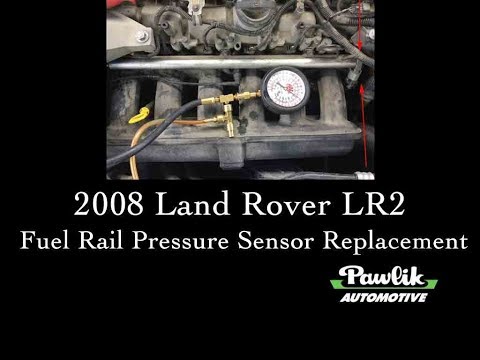 2008 Land Rover LR2, Fuel Rail Pressure Sensor Replacement