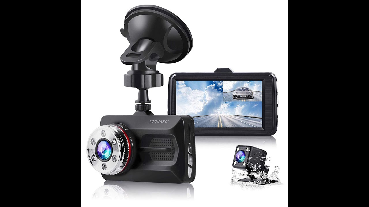 TOGUARD CE23 Full HD Dual Dash Cam - YouTube