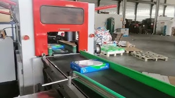 Automatic A4 paper production line cutting, ream wrapping, carton packing, palletizing unit