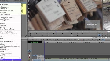 Autodesk Smoke 2012:  Conforming Avid AAF Timelines