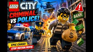 Lego City Chaos Criminal Vs Police Adventure Stop Motion Movie