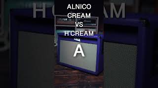 Can you tell the difference? Alnico Cream vs H creamback blind test - dirty