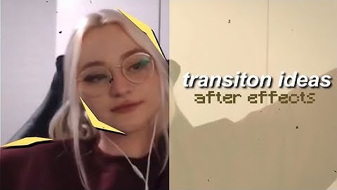 transition ideas for when you’re stuck | after effects