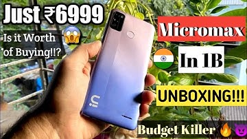Micromax in 1b Unboxing 🔥🇮🇳📦