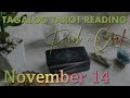 Sabayan mo | PICK A CARD Tagalog Tarot Reading 2021 | November 14