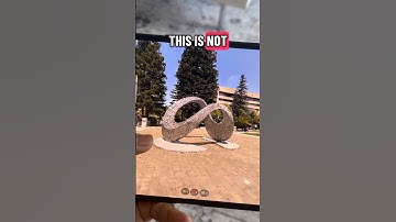 Gaussian Splat AirVis App 3D space. Apple Vision Pro