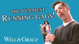 All the Funniest Running Gags on the show | Will & Grace