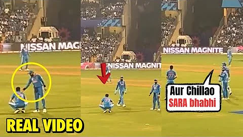 Virat Kohli Saying Crowd To Chant "Hamari Bhabhi Kaisi ho Sara Bhabhi Jaisi Ho" | RS Cricket Spot |