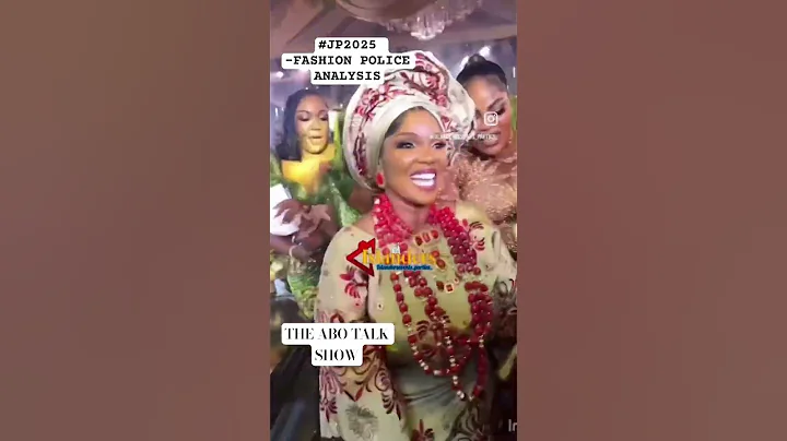 Nollywood Actress Iyabo Ojo dances into the hall for her daughters traditional wedding.#jp2025