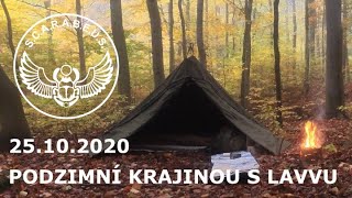 Podzimní krajinou s LAVVU / In Autumn Countryside with LAVVU 25.10.2020