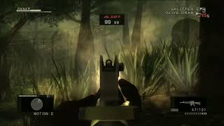 MGS3 Snake Eater - Aiming Assault Rifles Through Iron Sights with Xbox Controller (Tutorial)