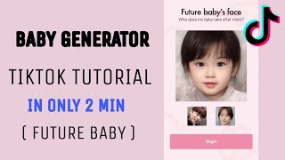 TUTORIAL B612 APP BABY GENERATOR TIKTOK TRENDS | Baby Generator B612 App 100% ACCURATE screenshot 2