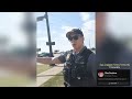 Cop thinks he can move media around like monopoly pieces