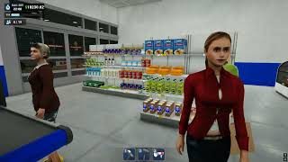 Megastore Simulator fulfills goods on shelves and warehouse
