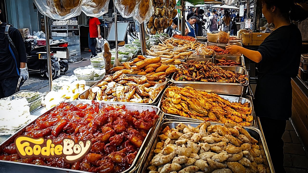 Потрясающе! Подборка корейской уличной еды!