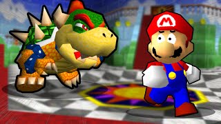Mario 64, But Bowser Hunts Me Again