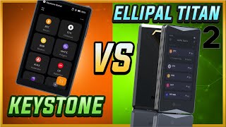 Keystone Pro 3 vs Ellipal Titan 2 | Most Secure Air-Gapped Crypto Wallet?