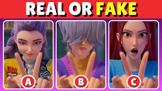 Guess Kpop Demon Hunters Real Or Fake Quiz Challenge 99% Of Fans Fail