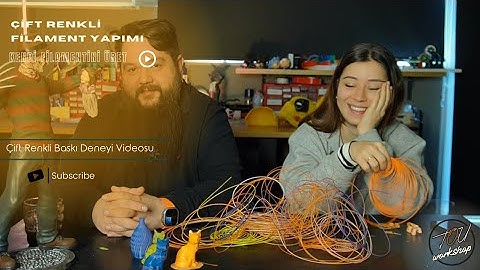 ÇİFT RENKLİ FİLAMENT ÜRETME DENEYİ, KENDİ FİLAMENTİMİZİ YAPABİLİR MİYİZ? BAMBUDA FİLAMENT BASTIK