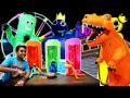 If Rainbow Friends Came to Life | Pretend play | Deion&#39;s Playtime