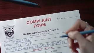 PCU (1994) Complaint Forms