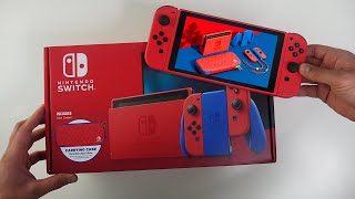 Nintendo Switch, Mario Red & Blue Edition