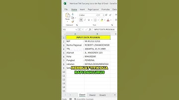 TITIK DUA RAPI DAN LURUS‼️ #belajarexcel #exceltips #excelhacks #tutorialexcel #excel #microsoft