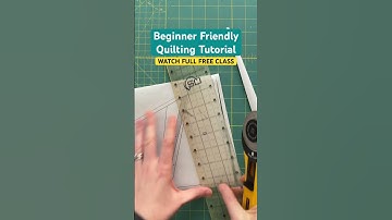 Beginner Quilting Mini Class: Learn Foundation Paper Piecing Skills | FPP project