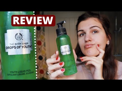 LIQUID PEEL END-OF-BOTTLE REVIEW | The Body Shop Drops of Youth
