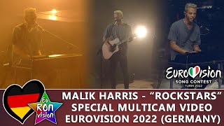 Malik Harris - "Rockstars" - Special Multicam video - Eurovision Song Contest 2022 (🇩🇪Germany)