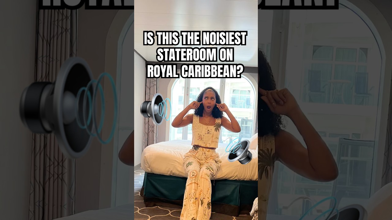 Noisy Central Park stateroom on Symphony of the Seas #royalcaribbean #cruise #shorts #cruisetips