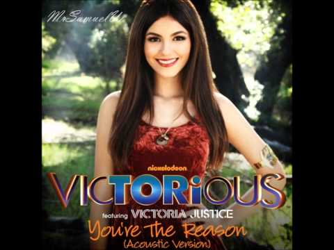 You Re The Reason Victoria Justice Acoustic