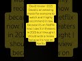 David review from 2025 #shorts #youtube #viral #god #jesus #cool #movie #review #moviereview #great