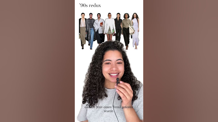Ehrlich? Ist einfach Minimalismus & 90s der letzten Jahre nur mit geradem Bein und weniger beige