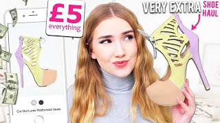 VERY EXTRA $5 SHOE HAUL!! *crazy styles & great quality*