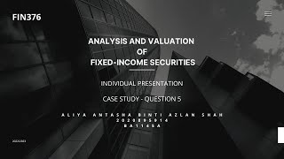 FIN376 - INDIVIDUAL PRESENTATION