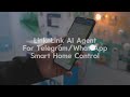 LinknLink iSG AI Agent for WhatsApp Telegram Smart Home Control | Chatbot | Natural Language Chat