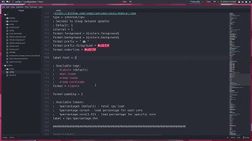 ArchMerge : 174 polybar modules A-Z : cpu2