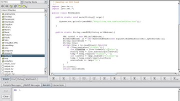 Reading an RSS feed in Java