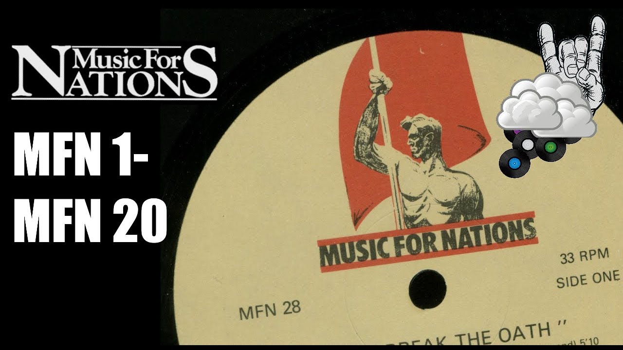 Music For Nations vinyl collection part 1 of 5 (MFN1MFN20) YouTube