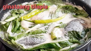 pag mantikain mo muna ang gata bago mo ilagay ang tilapia, thank me later...