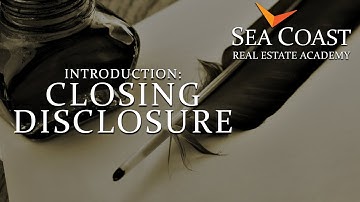 Introduction to Closing Disclosure | Real Estate Exam Prep for North Carolina