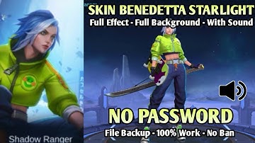 Benedetta Starlight Skin Script | No Password | Full Effect | Full Background | File Backup