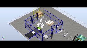 ABB RobotStudio Palletizing