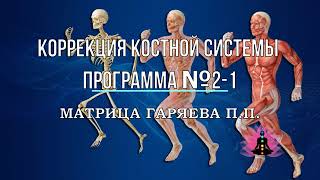Гаряев оригинальная Коррекция костной системы  Программа №2 1 ⚠️ Оригинальная матрица Гаряева П П ☀️
