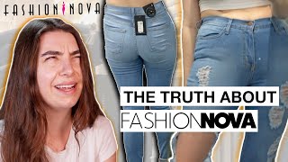 Are Fashion Nova Jeans any good? (Size 6 Try On // Inside the LA store)