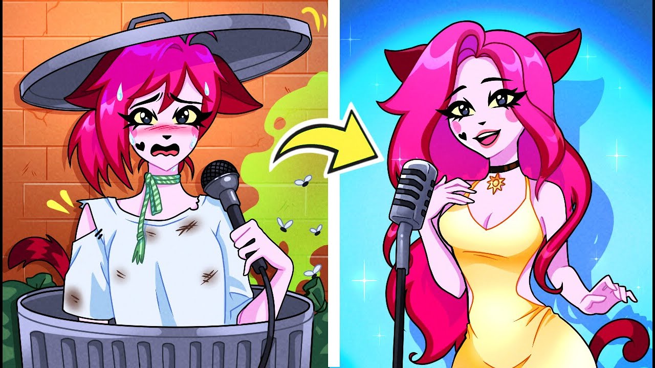 My Life As Idol PART 1: From Poor Girl to Popular Singer | Animated Stories by Teen-Z Life