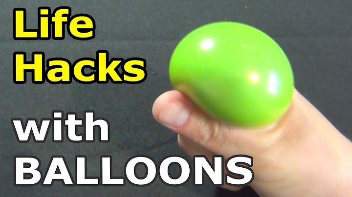 5 Excellent Life Hacks with Balloons. What life hacks can be made with balloons - 3 (DIY)