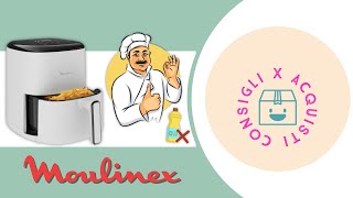 Moulinex Easy Fry Compact: Fritto Perfetto ma con Zero Olio 👩‍🍳🍟🍗🥩 #amazon #friggitriceadariacalda