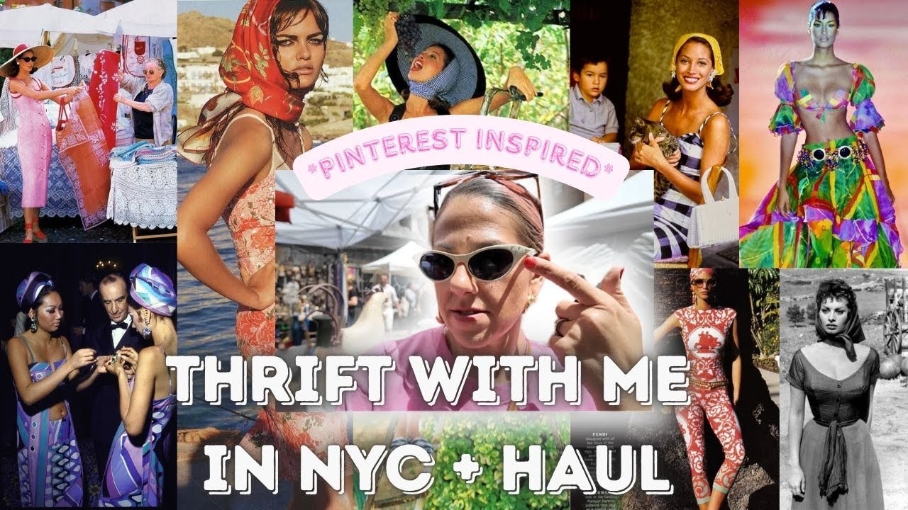 Thrift With Me in NYC | Summer Pinterest-Inspired Outfits + Chelsea Flea, 2nd St & Crossroads Haul